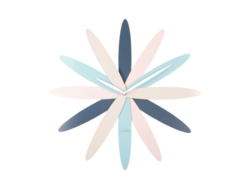 present time Wall Clock Bloom - KA5945MC Multicolor