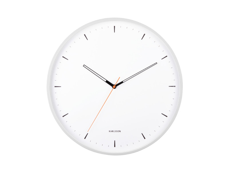 Present Time Wall Clock Calm - KA5940WH White