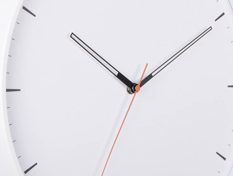 Present Time Wall Clock Calm - KA5940WH White