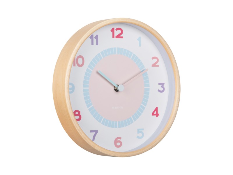 present time Wall Clock Chica - KA5963MC Multicolor