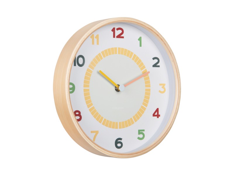 present time Wall Clock Chico - KA5962MC Multicolor