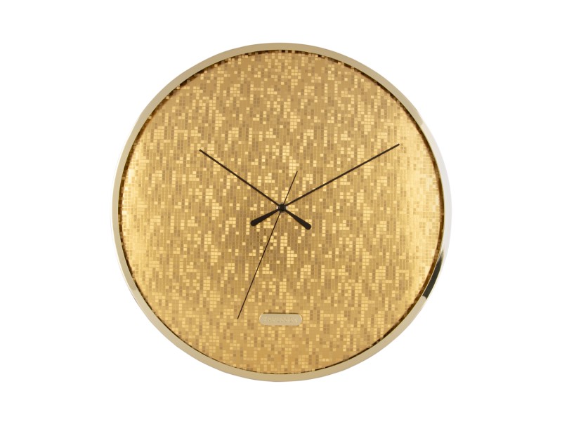 present time Wall Clock Disco - KA6005GD Gold