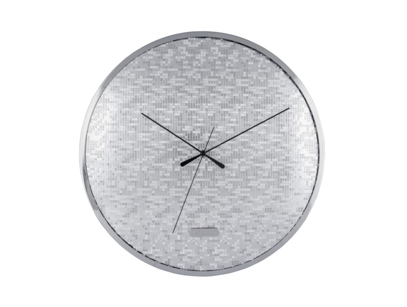 present time Wall Clock Disco - KA6005SI Silver