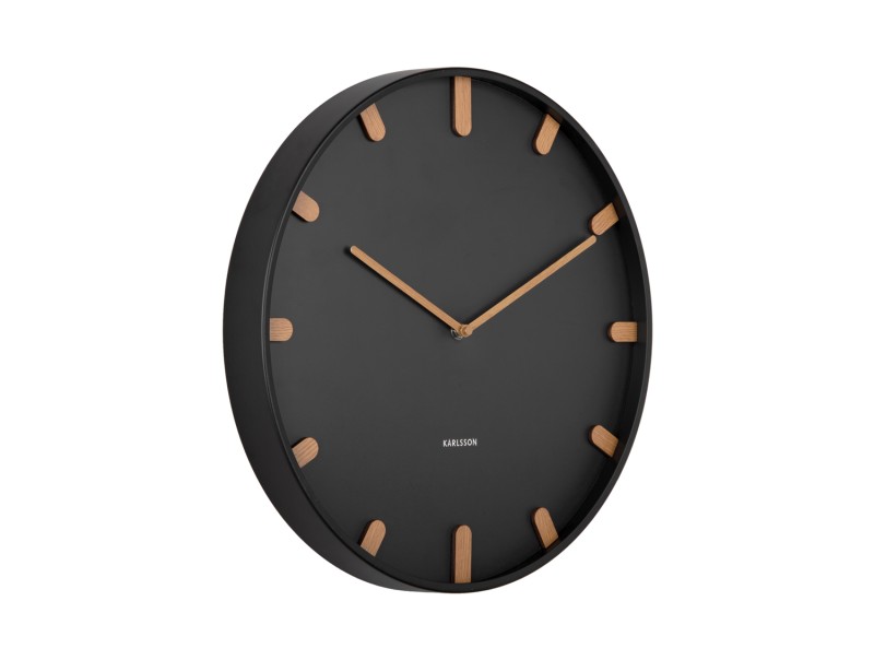 Present Time Wall Clock Grace - KA5942BK Black