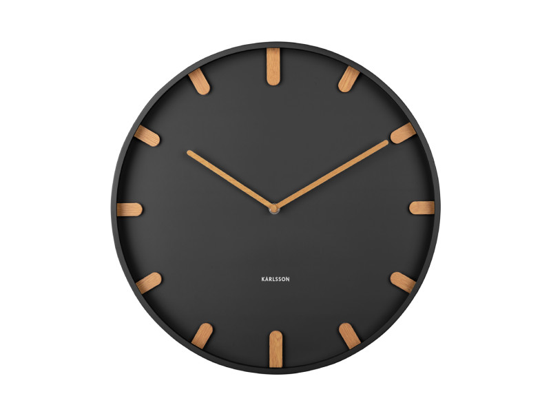 Present Time Wall Clock Grace - KA5942BK Black