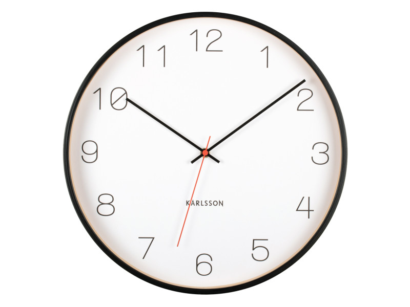 Present Time Wall Clock Joy - KA5926BK Black