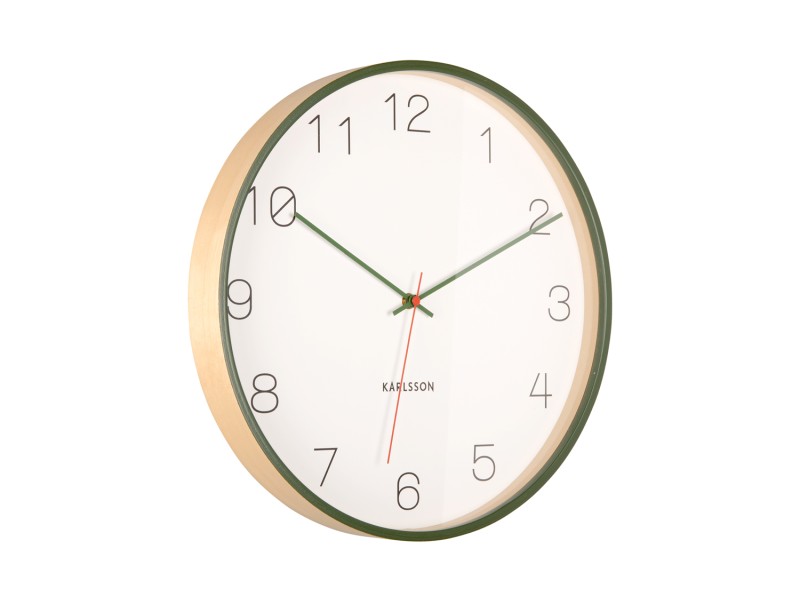 Present Time Wall Clock Joy - KA5926GR Green