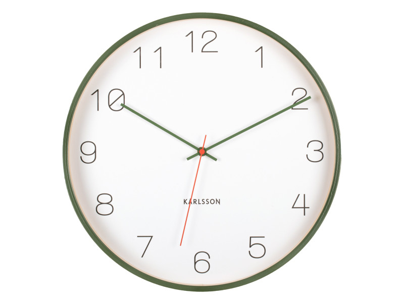 Present Time Wall Clock Joy - KA5926GR Green