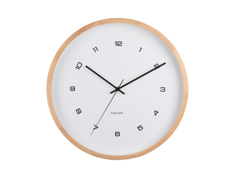 Present Time Wall Clock Modesta - KA5938WH White