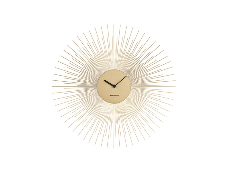 Present Time Wall Clock Peony - KA5817GD Gold