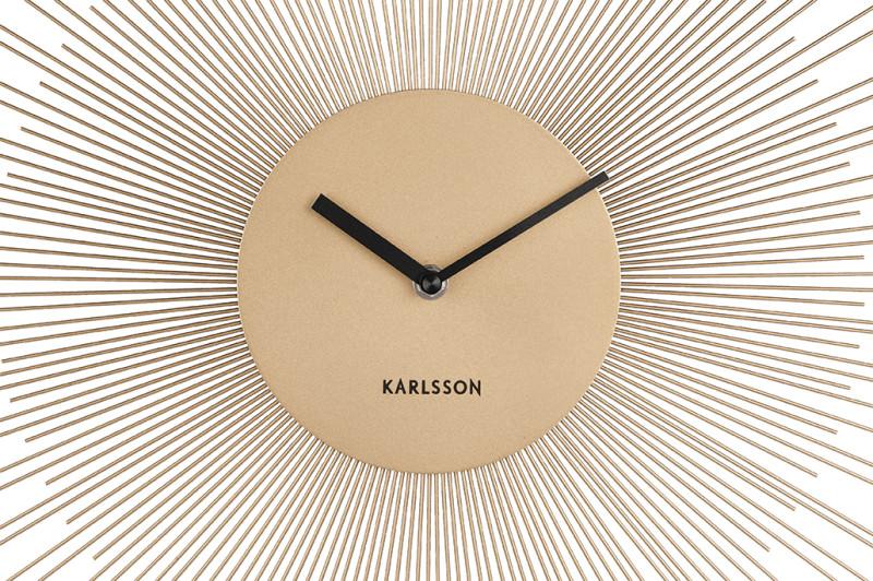 Present Time Wall Clock Peony - KA5817GD Gold