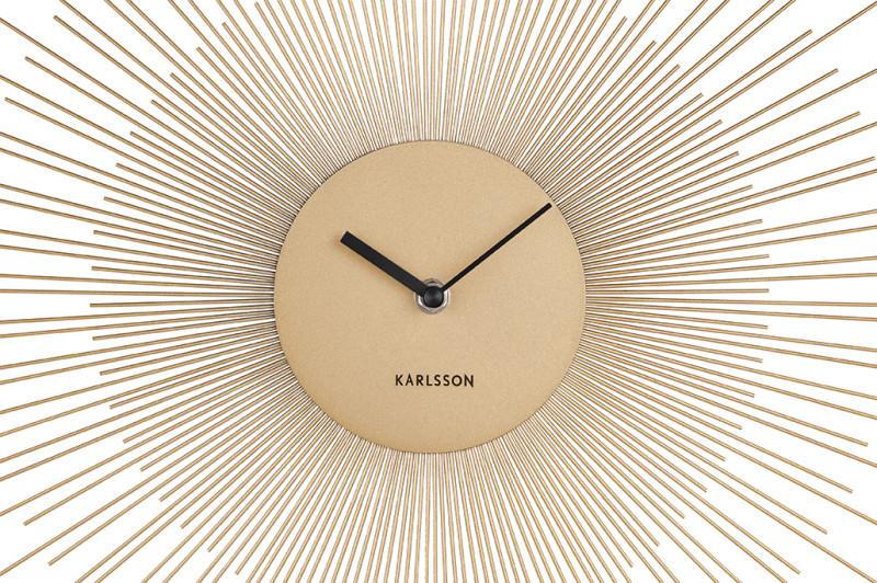 Present Time Wall Clock Peony Large - KA5818GD Gold