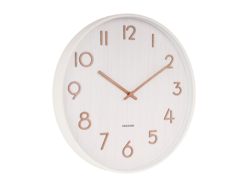 Present Time Wall Clock Pure Large - KA5810WH White