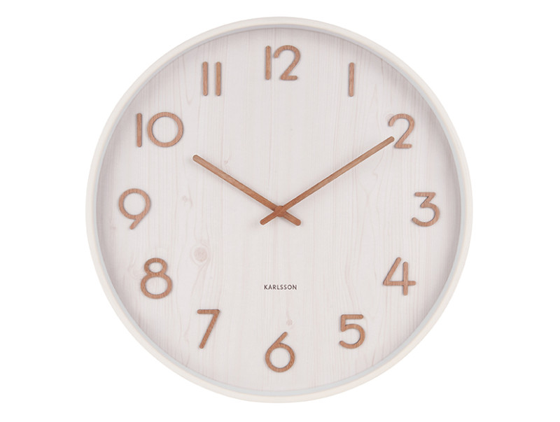 Present Time Wall Clock Pure Large - KA5810WH White