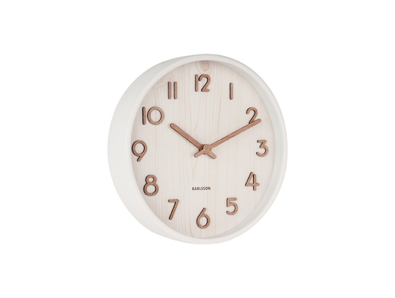 present time Wall Clock Pure Small - KA5808WH White