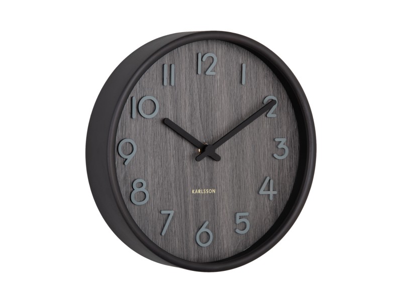 Present Time Wall Clock Pure Small - KA5808WN Walnut