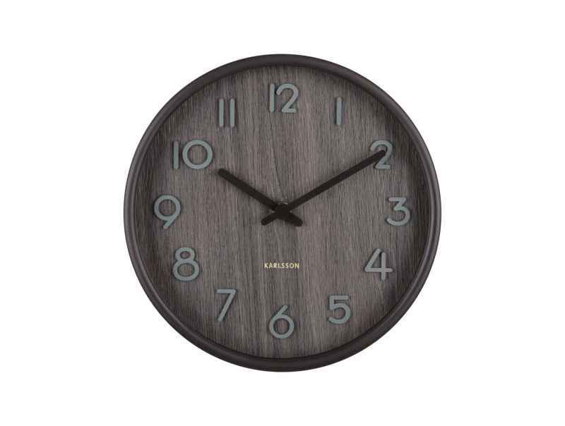 Present Time Wall Clock Pure Small - KA5808WN Walnut