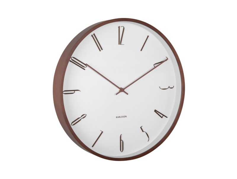 Present Time Wall Clock Scandia - KA6014WH White