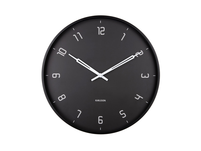 Present Time Wall Clock Stark - KA5950BK Black