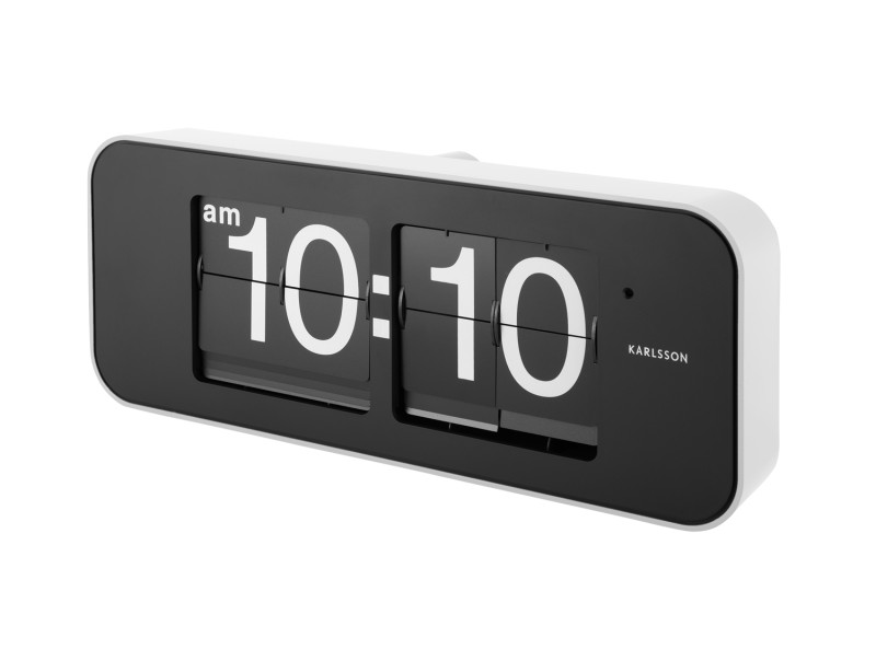 Present Time Wall Clock Wide Flip - KA5999WH White
