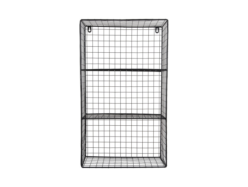 Present Time Wall Rack Reja Large - PT4259BK Black