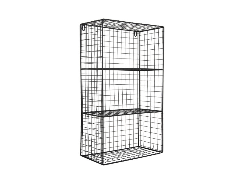 Present Time Wall Rack Reja Large - PT4259BK Black