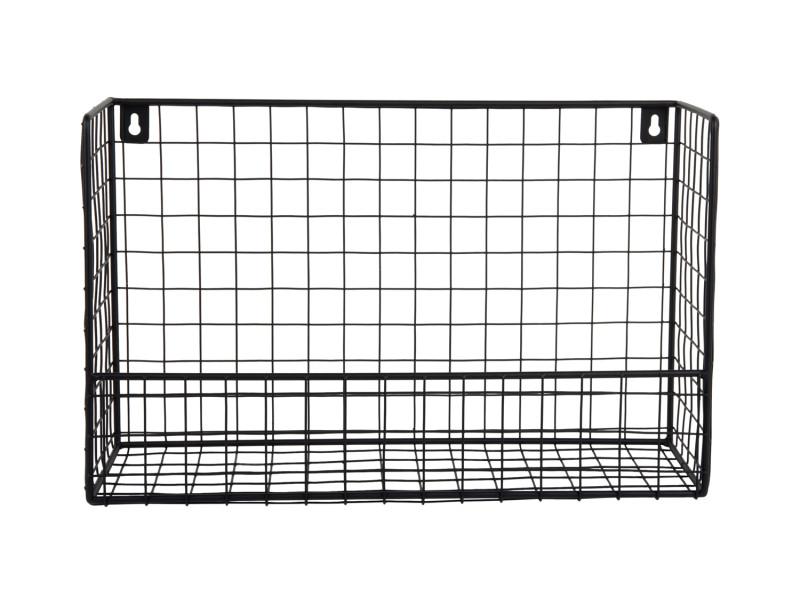 Present Time Wall Rack Reja - PT4256BK Black