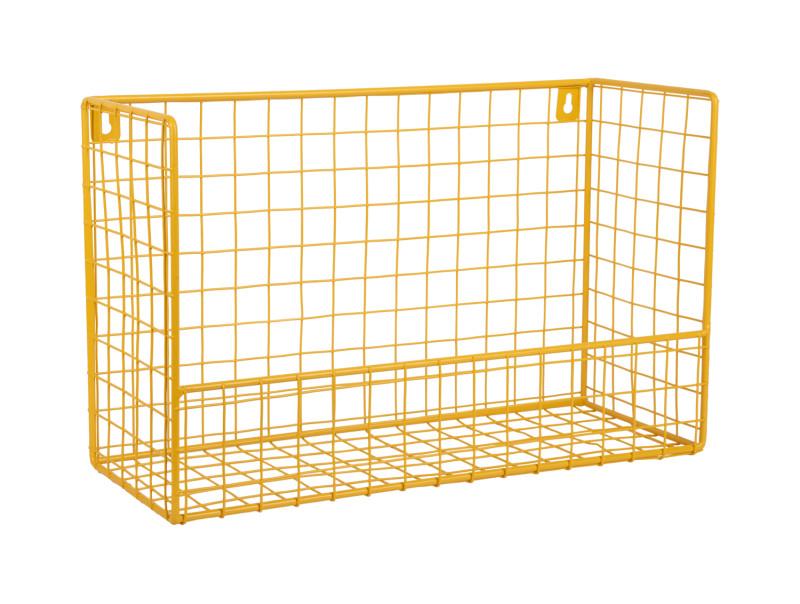 Present Time Wall Rack Reja - PT4256BY Bright Yellow