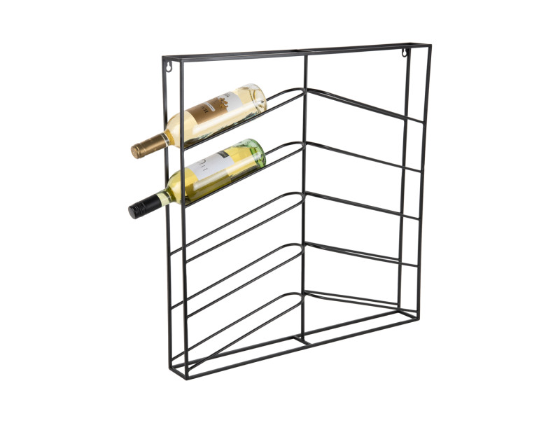present time Wine Rack Cuadro - PT4270BK Matt black