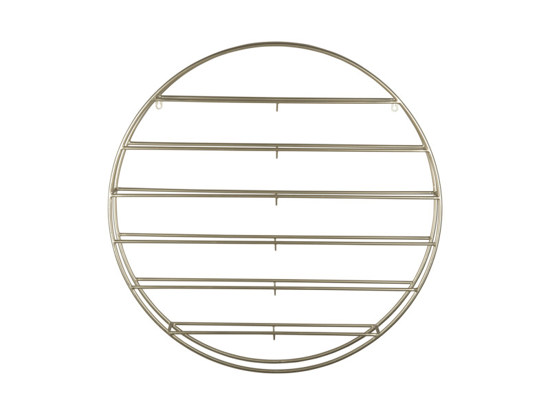 Present Time Wine Rack Redondo - PT4271GD Gold