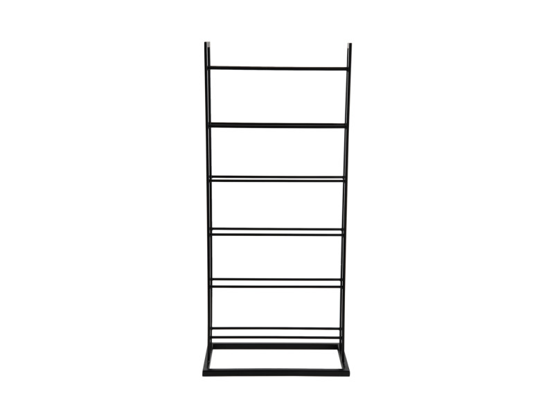 Present Time Wine Rack Single Floor - PT4272BK Black