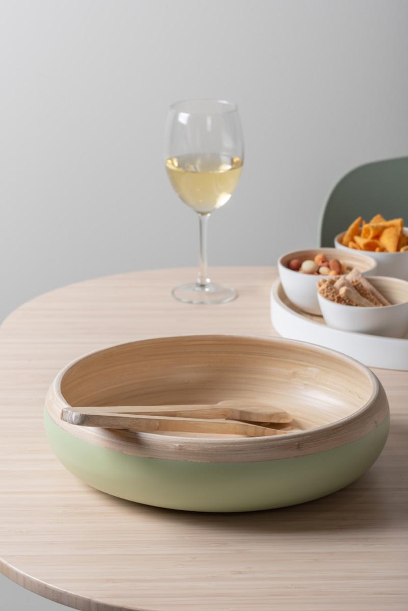 Present Time Salad Bowl Puro Sphere - PT4192LG Soft Green