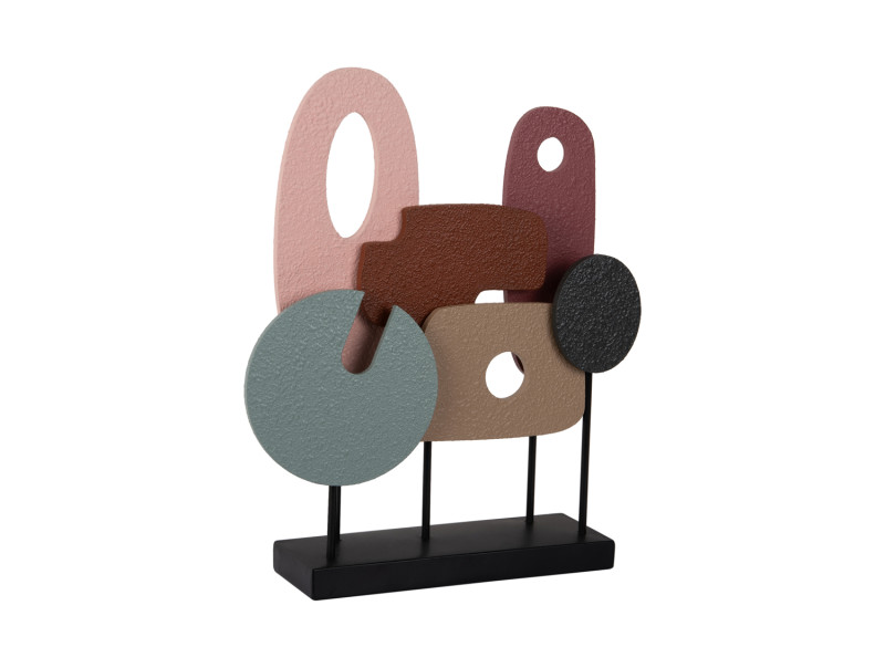 Present Time Statue Abstract Art Medium - PT4279MC Multicolor