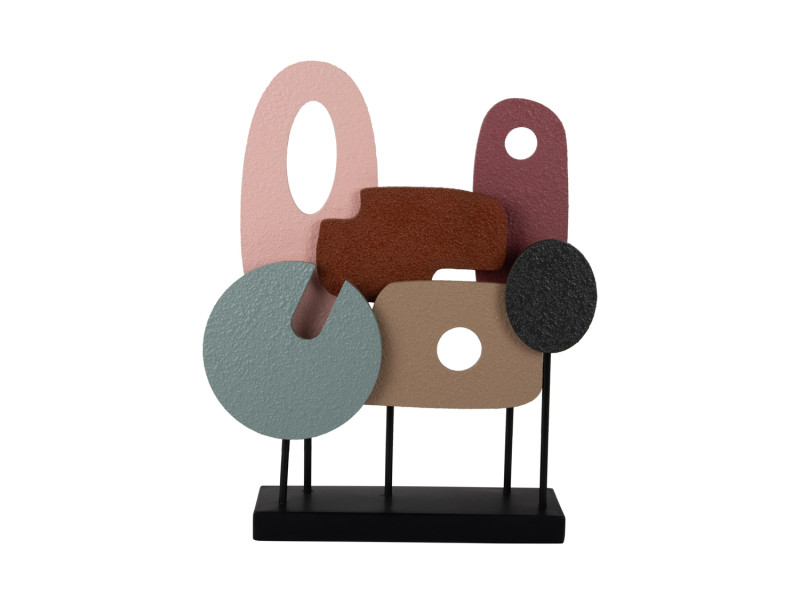 present time Statue Abstract Art Medium - PT4279MC Multicolor