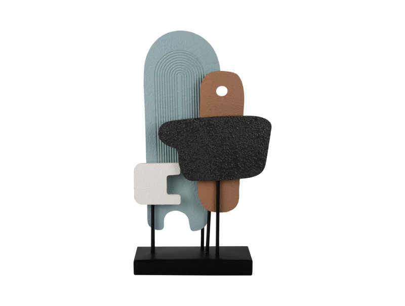 present time Statue Abstract Art Small - PT4278MC Multicolor