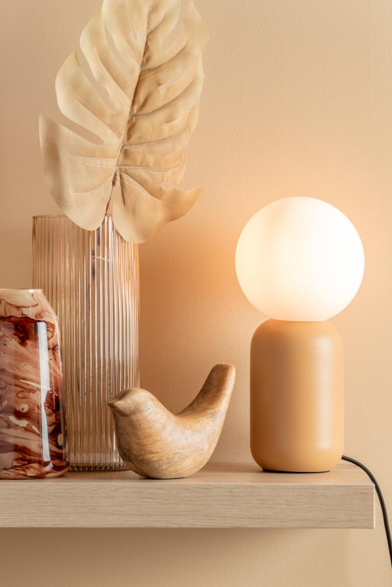 Present Time Statue Bird Long Tale Up - PT4164WD Natural