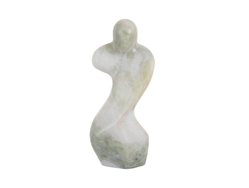 Present Time Statue Female Abstract - PT4221LG Himalayan Green