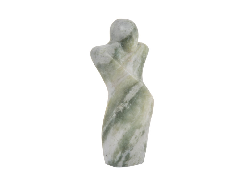 Present Time Statue Male Abstract - PT4220LG Himalayan Green