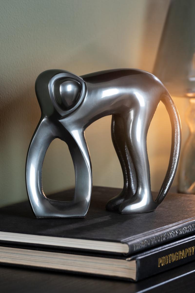 Present Time Statue Monkey - PT4231GM Gun Metal Plated