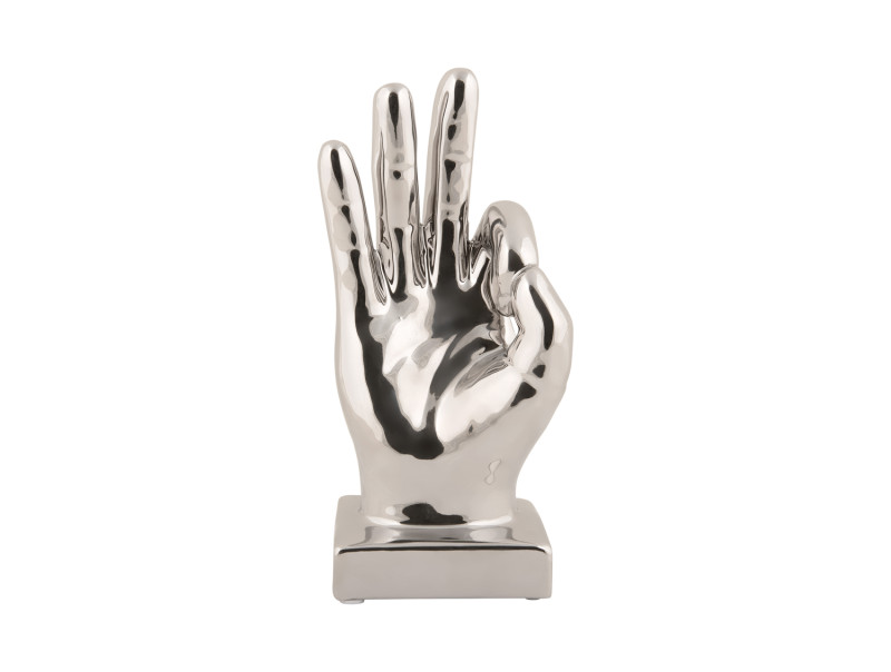 present time Statue Perfecto - PT4226CH Chrome plated