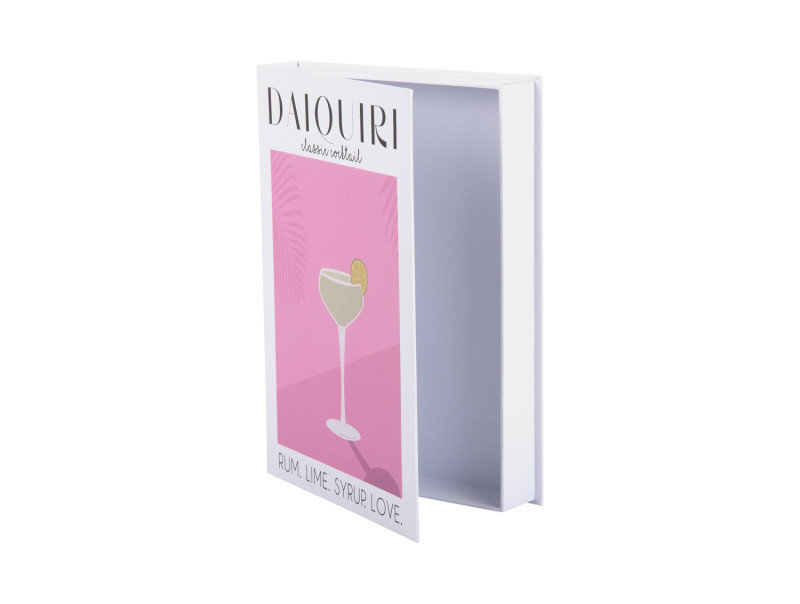 Present Time Storage Book Daiquiri - PT4290 Soft Pink