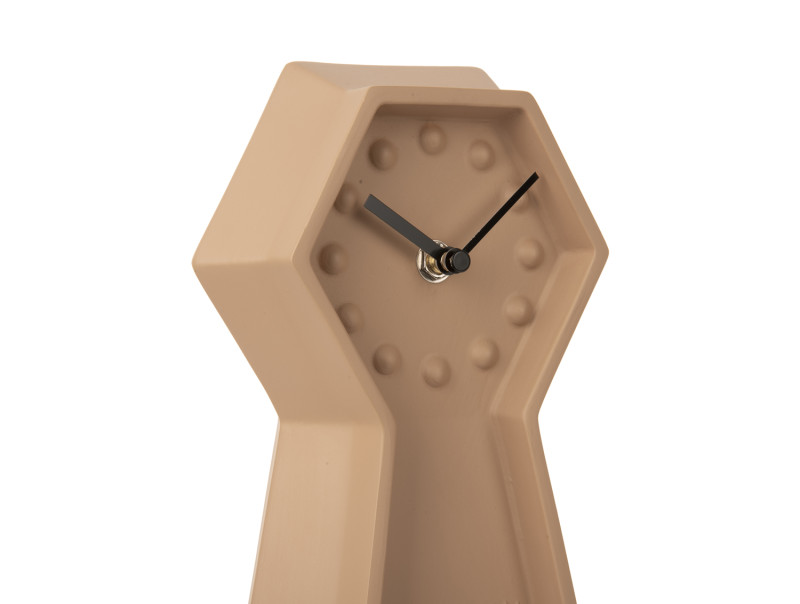 Present Time Table Clock Genuine Pendulum - KA5887BR Mid Brown