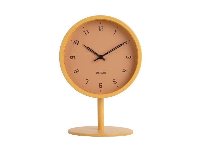 Present Time Table Clock Stark - KA5951YE Honey Yellow
