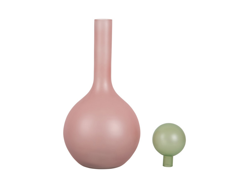 Present Time Vase Alegre Globo Large - PT4265LP Soft Pink & Soft Green