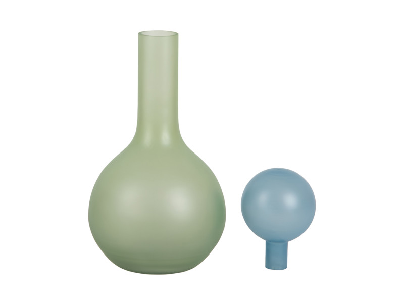 Present Time Vase Alegre Globo - PT4264LG Soft Green & Soft Blue
