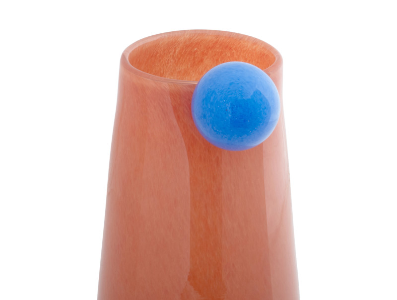 Present Time Vase Bolita Medium - PT4153LO Soft Orange