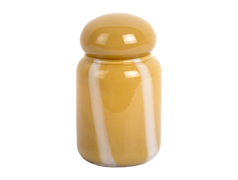 present time Vase Dulce Raya Small - PT4301YE Ochre yellow present time Vase Dulce Raya Small - PT4301YE Ochre yellow