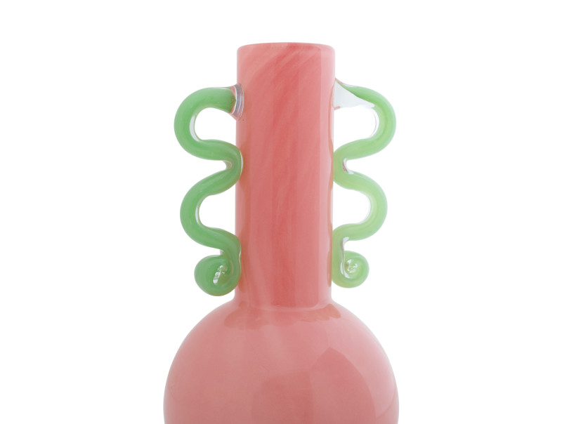 Present Time Vase Fiesta Medium - PT4189PI Bright Pink