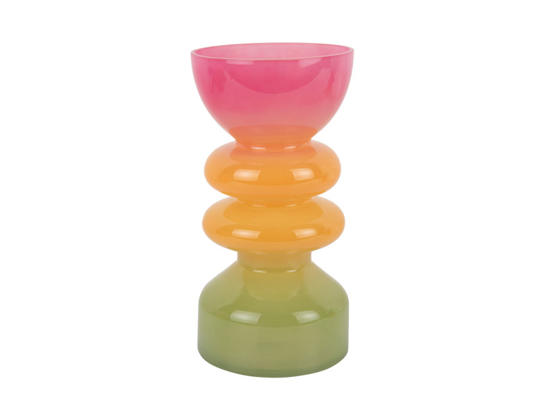 present time Vase Funky Vibes Large - PT4246MC Multicolor