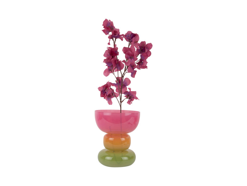 Present Time Vase Funky Vibes Wide - PT4247MC Multicolor